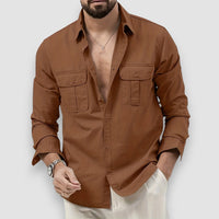Dudley | Dress Shirt – Braun