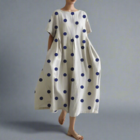 Norundis | Elegantes Maxikleid für den Sommer – Creme