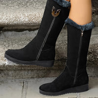 Anne | Gefütterte Stiefel – SCHWARZ