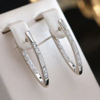 Carina – Glanzvolle Creolen – Silber