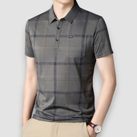 Lumi | Polo Shirt With Chest Pokcet – Grau