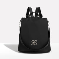 Damen Rucksack Mit Verstellbaren Und Abnehmbaren Riemen | Leichtgewicht – Schwarz