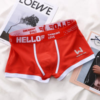 HELLO - Boxershorts (2+1 Gratis) – Rot