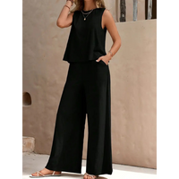 Roche Set – Der perfekte Mix aus Eleganz & Komfort für den Sommer – Schwarz
