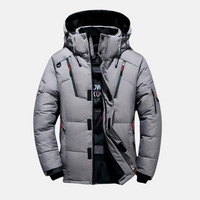 Chester™ - Elegante und Wasserdichte Warme Daunenjacke – Grau