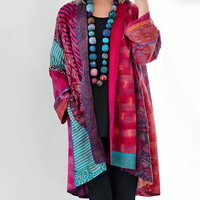 Sophie - Bequemer & Stilvoller Strickjacke – Rosa
