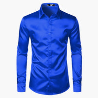 Leichtes Hemd für Herren – Blau