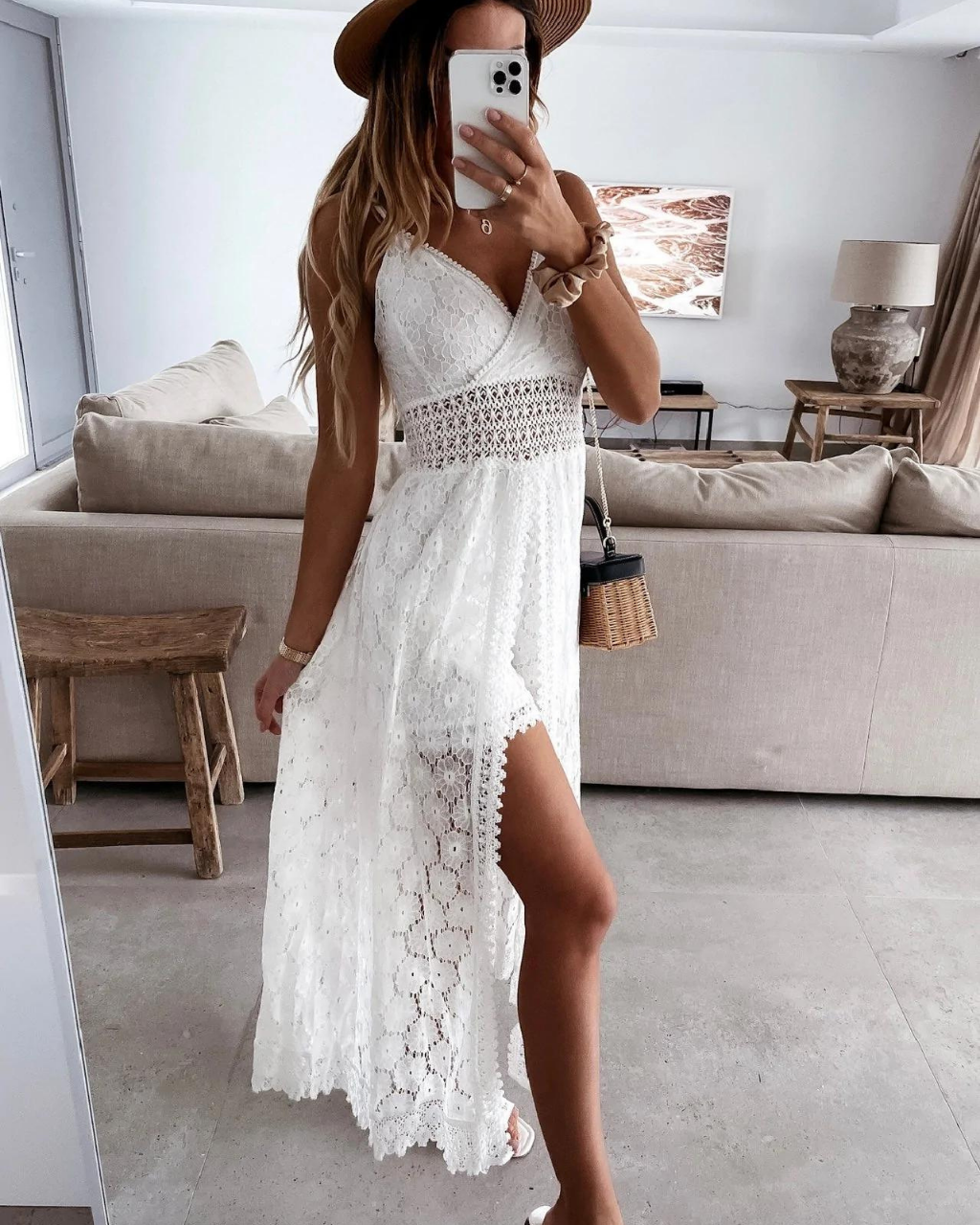 Philomène - Elegantes Romper Boho Kleid