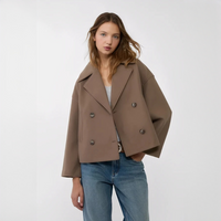 Claire - Schicke und komfortable Jacke – Braun