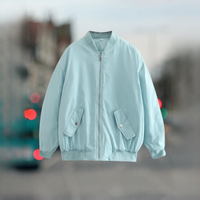 Vanessa - Komfortable Oversize-Jacke – Blau