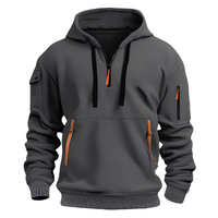 Paxton - Bequeme Kapuzenjacke – Dunkelgrau