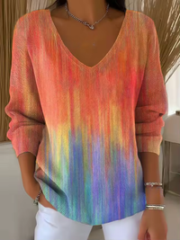 Carys | Leichter Sommerpullover – Mehrfarbig