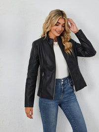 Cleemence – Ultra Stylische Jacke – Schwarz