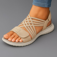 Leonie | Offene Sandalen für Sommerlooks – Beige