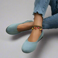 Sibylle | Elegante und Bequeme Schuhe – Hellblau