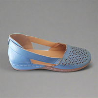 Leandra | Orthopädischer Komfortschuh aus Premium-Material – Blau
