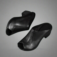 Thirza | Bequeme Sandalen aus hochwertigem Leder für den Alltag – Schwarz