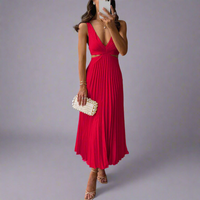 Raffaela | Premium Dreamy Maxi Dress für besondere Anlässe – Rot