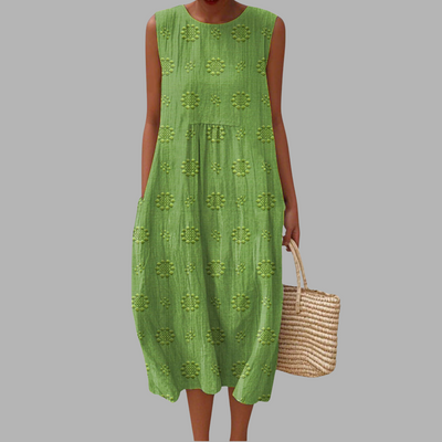 Altrude | Elegantes Baumwollkleid mit Taschen