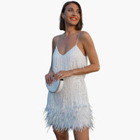 Adriana | Stylisches Cocktailkleid – Weiß