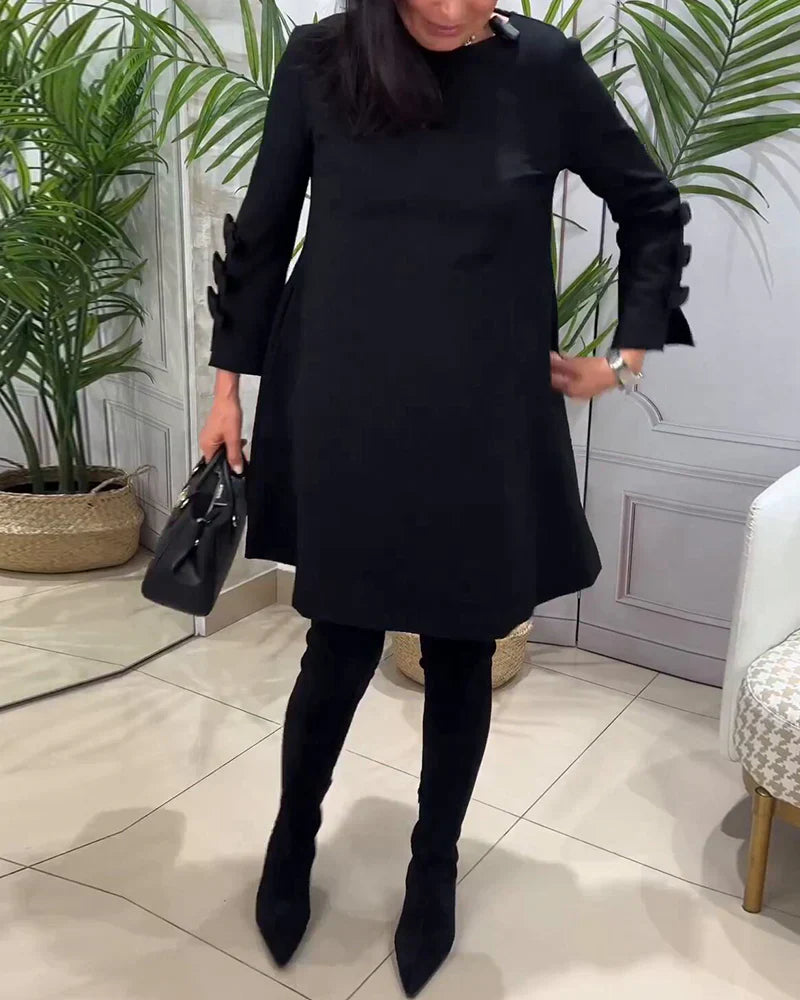 Ava - Langärmliges, lässiges Kleid