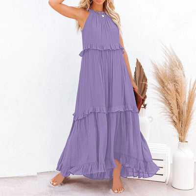 Suzy - Sommer Elegantes Rüschenkleid