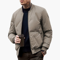 David | Premium Herrenjacke – Khaki