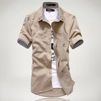 Ben | Mason Signature Button-Up Hemd für stilbewusste Herren – Khaki