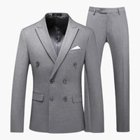 Sommeranzug moderner - Stil für Herren mit elegantem Schnitt – Grau