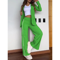 Evelyn | Blazer und Hosenanzug Set – Grün