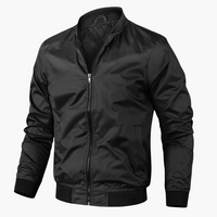 Luca | Vintage Bomberjacke für Herren – Schwarz