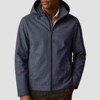 Kyran | Zip-Hoodie-Jacke – Marine