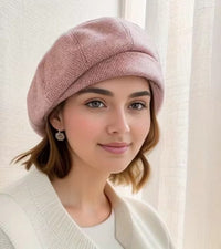 Fränzi - Elegante Kappe – Rosa
