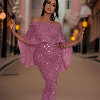 Heidi-Mode | Hochwertiges Abendkleid – Rosa
