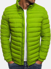 Daunenjacke Herren Leicht | Steppjacke Modern – Grün