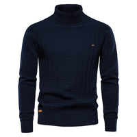 Frank™ | Männlicher, gemütlicher, stilvoller Pullover – Blau