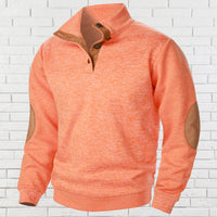 Dominik-Josef® | Pullover Mit Stehkragen – Orange