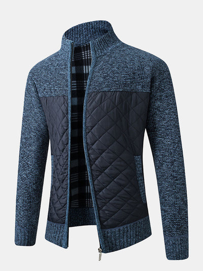 Aries | Moderne und stilvolle Jacke für Herren mit Stehkragen und Seitentaschen