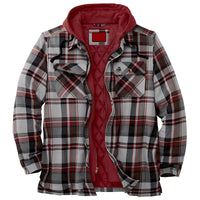 Flynn - Schicke Jacke mit Kapuze – Rot