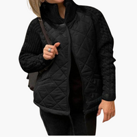 Saskia | Elegante und bequeme Damenjacke – Schwarz