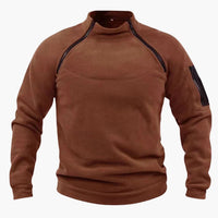 Rainer | Fleece-Pullover – Rot