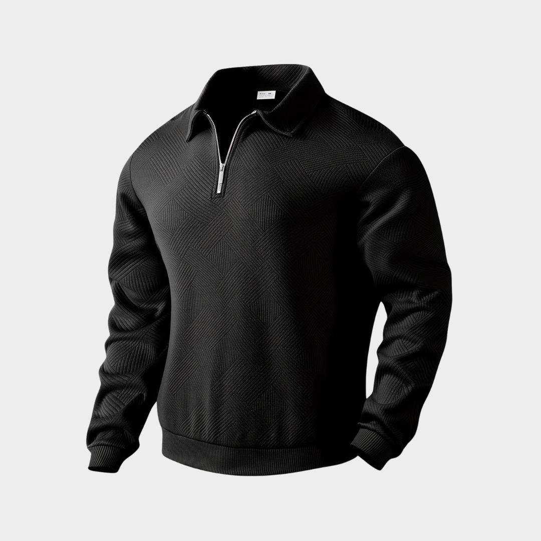 Verner - Premium Pullover mit Viertelreißverschluss