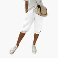 Erika | Bequeme Shorts – Weiß