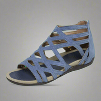Seraphina | Elegante Sandalen mit Komforteffekt – Blau