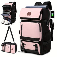 Unisex Reiserucksack | Wandelbar – Rosa