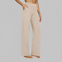Arrthi - Trendige Damen-Stretchhosen – Beige