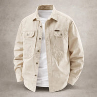 Corvinel - Legere Hemdjacke – Knochenweiß
