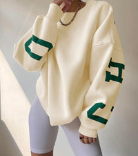 Damen Pullover | Oversized und gemütlich für Alltag – Beige