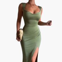 Jasmin | Midikleid – Grün