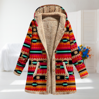Odélia - Eleganter Mitteljahresmantel – Orange